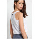 Bodytalk Γυναικεία αμάνικη μπλούζα Crop Top